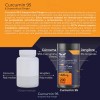 CURCUMINA 95 + SUPERCRITICAL GINGER 200 capsulas (1420mg por porcion),