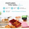 1/2 Cup Silicone Freezer Tray With Lid - Silicone Freezer