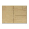 Luxecards – Wherever A Cat Niederlässt Wood Postcard Post Card