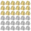 72 Pack Mini Cow Bells for Crafts Christmas Small Cowbells