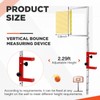 Saysurey Wall Mounted Vertical Jump Measurement Tool, 2.29-3.92ft Adjustable Height