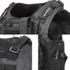 AZB Tactical Vest, Lightweight Airsoft Vest, Adjustable Paintball Vest with