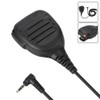 3.5mm PTT Handheld Walkie Talkie Radio Speaker Mic For YAESU