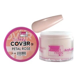 Acrílico Fantasy Nails Petal Rose 4 Onzas Efecto Make-Up Uñas                                                                                         