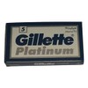 100 GILLÈTTE Platinum Double Edge Razor Blades Made in Russia