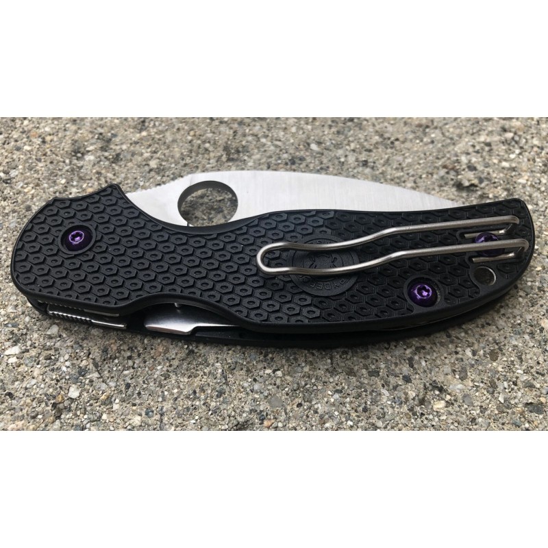 DH Translucent Purple Torx Screws Set For Spyderco Sage 1
