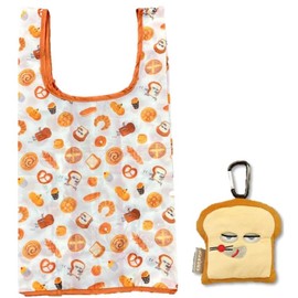 Zoewee Pandorobou Pouch Attached Eco Bag Pandorobou Story Shopping Bag with Carabiner for Shopping 057667