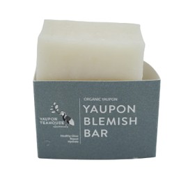 Yaupon Acne-Blemish Organic Bar Soap with Essential Oils - 100% Natural Body Wash & Facial Cleanser for Acne Prone Skin & Sensitive Skin - Soothing Face Wash for Men and Women