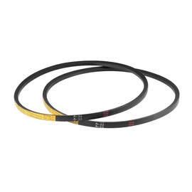 sourcing map A33 Drive V-Belts 33" Pitch Length 13mm Width 8mm Thick JIS Standard A-Section Rubber Drive Transmission Belt 2pcs
