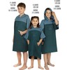 Children's Waffle Pique Bath Poncho 100% Bamboo Viscose Lightweight and