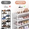 LANTEFUL 10 Tiers Shoe Rack 50 Pairs Large Capacity Tall