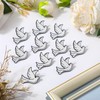 Misdary 100 Pcs Funeral Pins Dove Funeral Memorial Pin Bulk