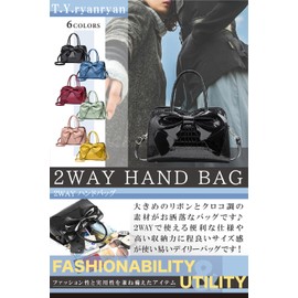 T.Y.ryanryan Women's Shoulder Bag, Crossbody Handbag, Shoulder Bag, Bowknot, red