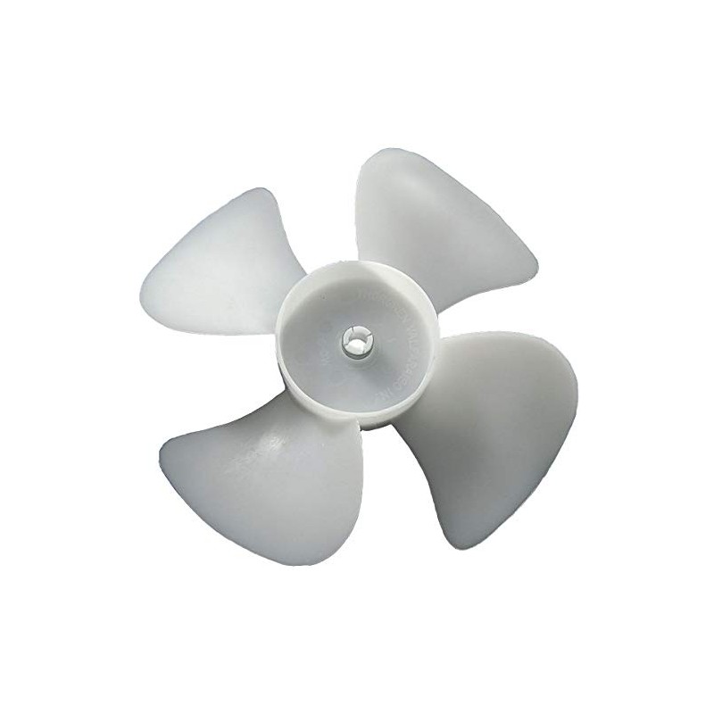 Dayton 6" CW Facing Discharge Propeller, White; Number of Blades: