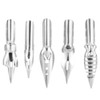 Vintage Retro Feather Dip Pen Stainless Steel Nibs Calligraphy Writing