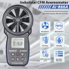AIOMEST HVAC CFM 풍속계 풍속/기류 속도를 측정하는 AIOMEST 휴대용 기류계