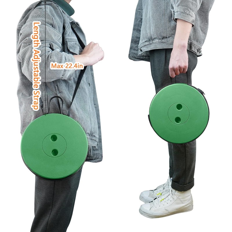 Boreeman Upgraded Folding Stool Lightweight Yet More Sturdy with Load