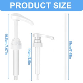 IKOPFLN Dosing Pump for Best Body Nutrition, 3-Piece Vital Drink Zerop Dosing Pump, Reusable Pump Dispenser for 500 ml/1000 ml Bottles with 3 Long and 3 Short Tubes, a