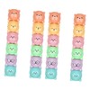 TEHAUX 4 Sets Cute Bear Shaped Highlighter Pens for Students