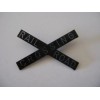 Lionel 154-35 Black Plastic Railroad Crossing Sign
