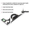 Combination Square Aluminum Alloy Stainless Steel Measuring Tool for Angle