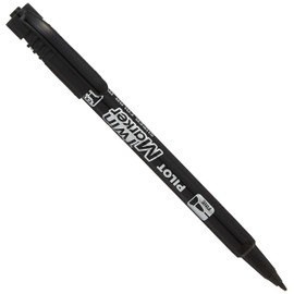 PILOT Twin Marker SCA-TM Marker Twin perm.2Spitzen EF+F sw SCA-TM 0,3MM+0,5MM