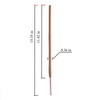 15.35"(39cm) Sandalwood Incense Sticks 21 Packed 4hours joss Sticks