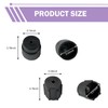 Titgoes 10 PCS A/C Charge Port Caps Valve Core, 13mm