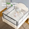 FAMILL Bed Rail for Toddlers, Toddler Bed Rails, 2 Minutes