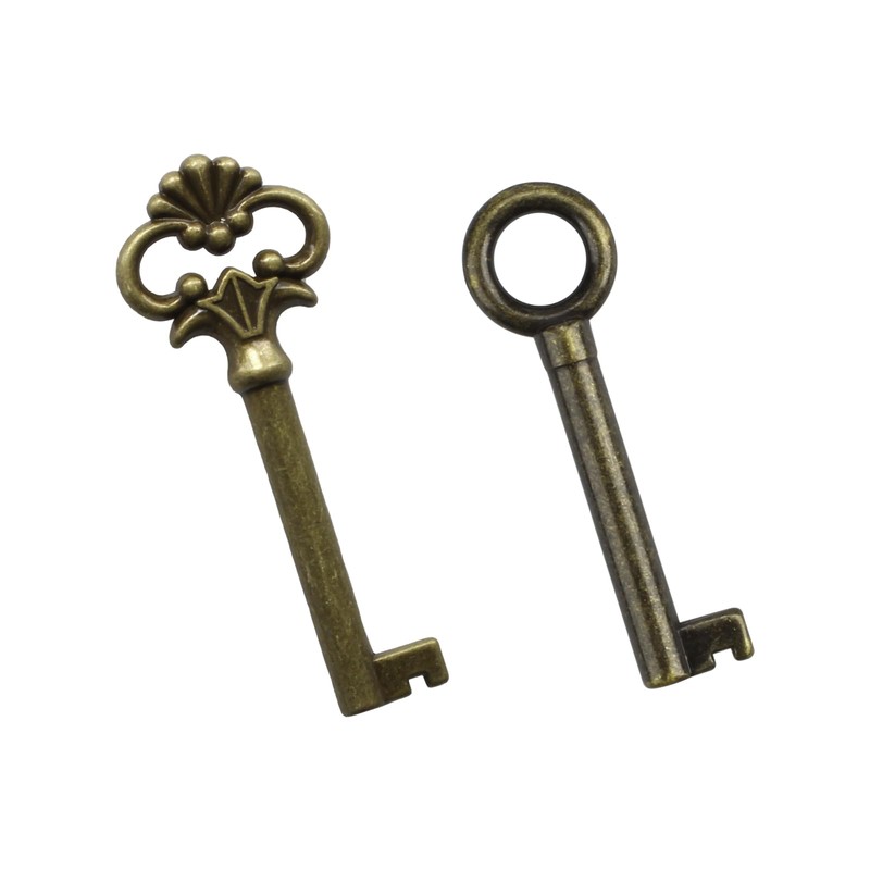 VIDABTE KY-5 KY-13 Hollow Barrel Skeleton Key for Antique Vintage