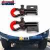 Sinocea0 Front Tow Hook and 3/4'' D-Ring Shackle for 2009-2022
