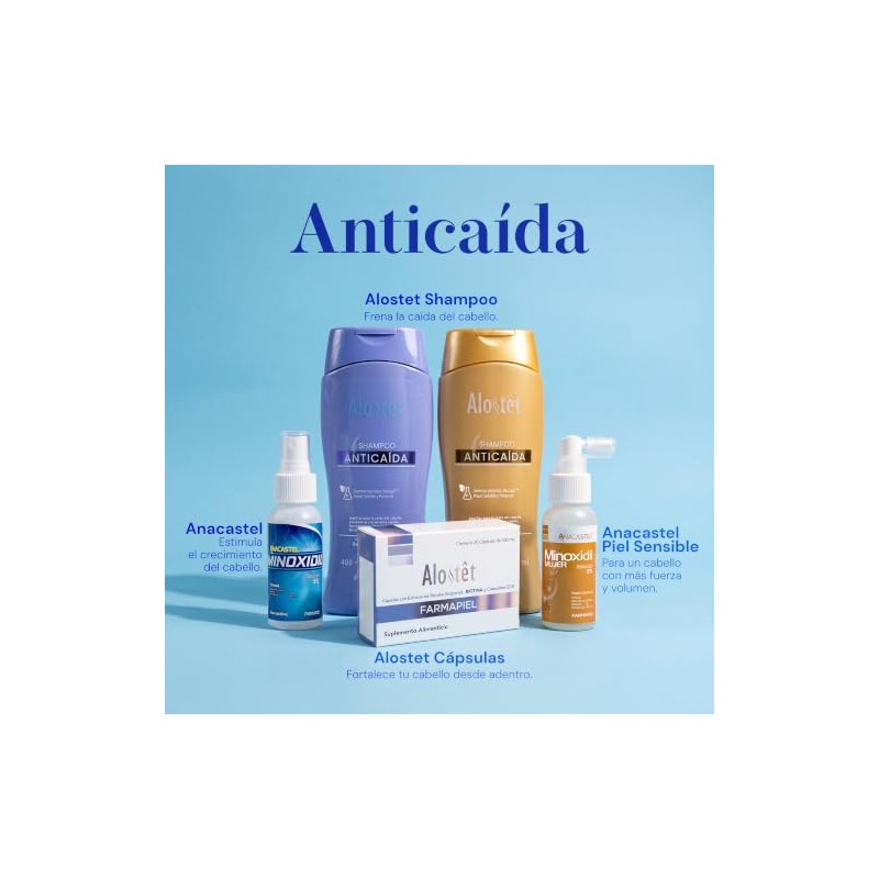 Alostêt Shampoo Anticaída Normal 400 ml
