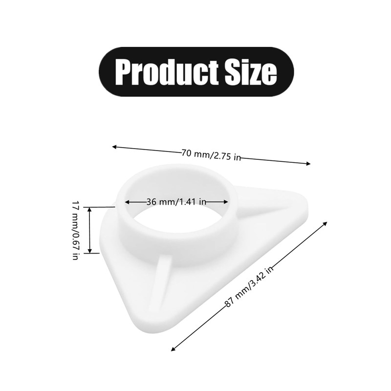 6 Pcs Kitchen Tap Reinforcement Brace Sturdy Triangle Stabilization Plate