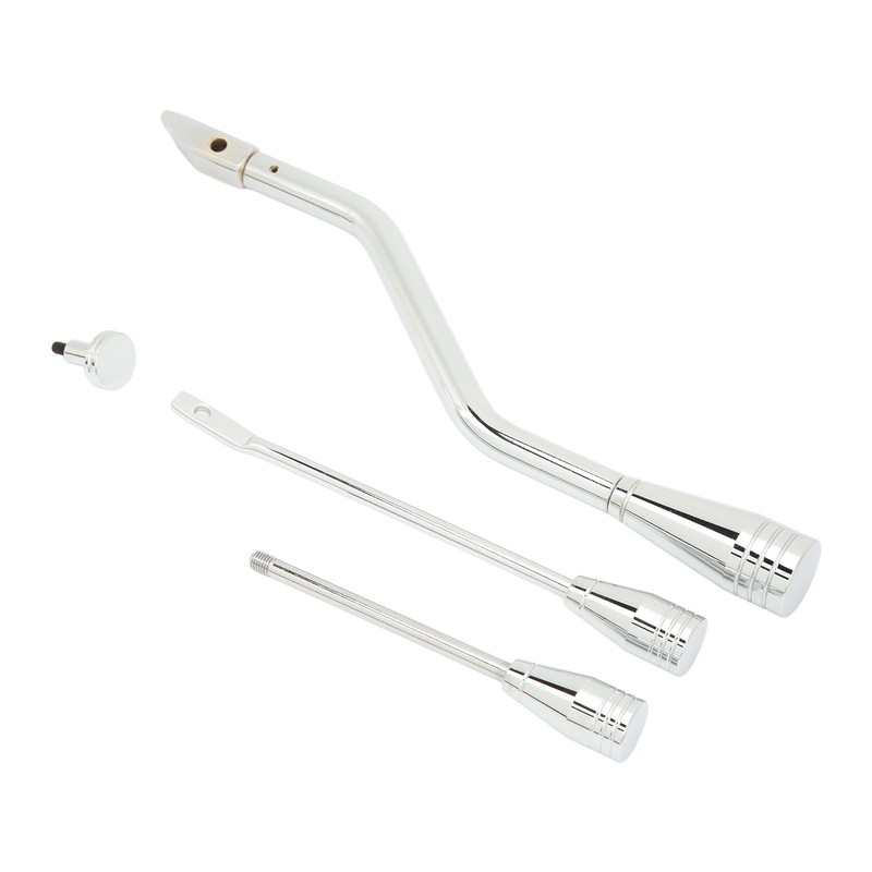 Shifter Lever Turn Signal Hazard Tilt Kit Stainless Steel Chrome