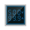 Walfront 22 mm 60-500V 0-100A Digital Voltmeter Ammeter LED Voltmeter