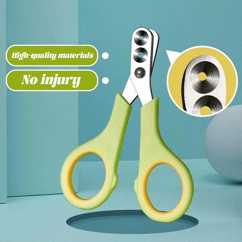 ChenYuehao One Piece Ergonomic Handle Pet Claw Scissors Cute Comfortable