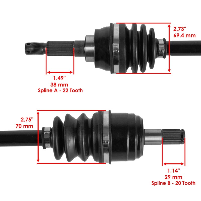 Celox for Kawasaki Prairie 400 KVF400 4X4 1997-2002 Front Left