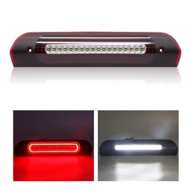 SHINEFIT LED 3rd Third Brake Light Replacement for Ram 1500 2002-2008 / Ram 2500 3500 2003-2009, White Cargo Lamp High Mount Stop 3rd Brake Light for Ram