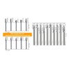 20Pcs Tungsten Carbide Carving Bits Double Cut Rotary Burr Set