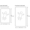 Cotton Baby Bed Sheet Soft Breathable Comfortable Baby Crib Mattress