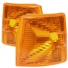 2 x Indicator Indicator Light Front Indicator Light Yellow Left