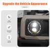 Tumukiw 2PCS Car Headlight Cover Compatible with INEOS Grenadier 2020-2025,