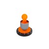 Bengt Ek Kitchen Timer, Orange, 7.5 x 7.5 x 8.5