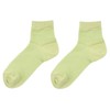 Fukusuke 3160Q06N Women's Solid Color Short Length Socks, 2 Pairs