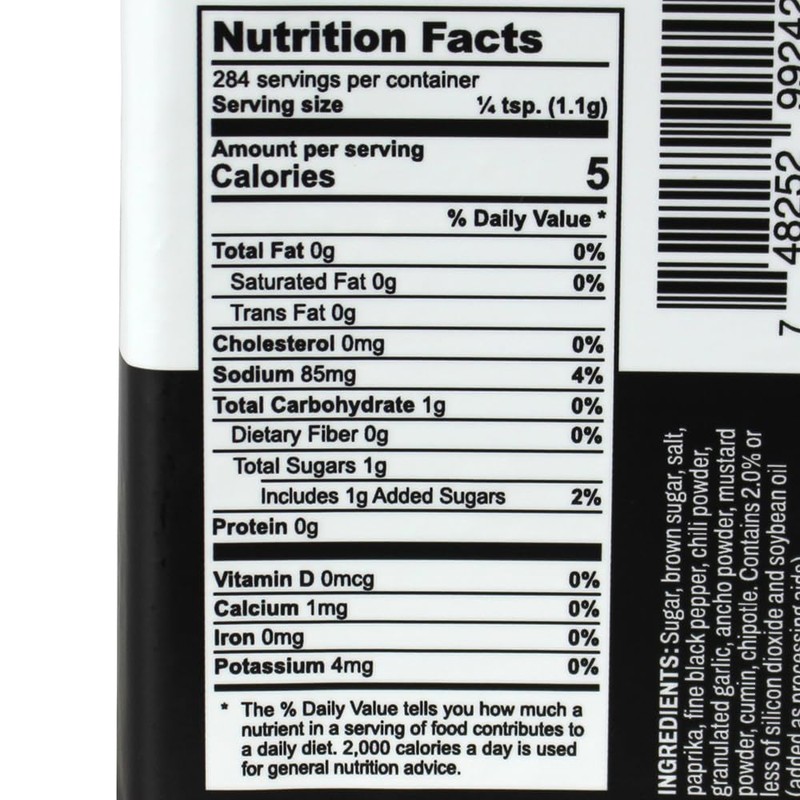 Q39 Rib Rub Seasoning - Large 11 Oz, 1