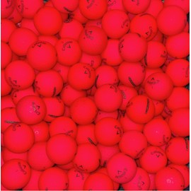 Golf Ball House… 24 Supersoft Golf Balls for Callaway/Matte Red/Near Mint (AAAA) / Used-Recycled w/Mesh Bag