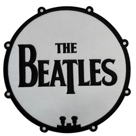 The Beatles Bass Drum Logo Oversized Patch