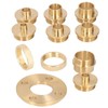 Brass Router Template Set, 11 Piece/Set Template Router Guides Kit