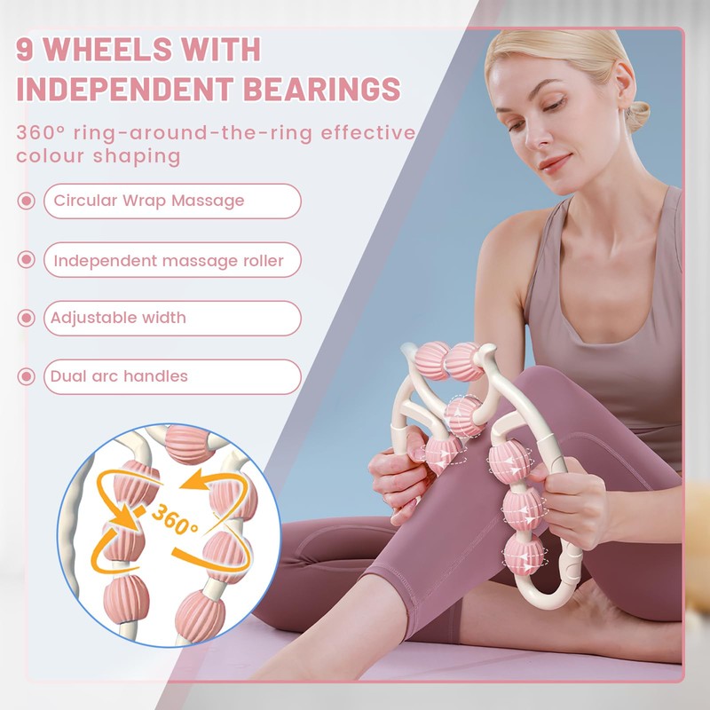 shallyong Massage Roller Legs, Cellulite Massager, Massage Roller, Cellulite Roller,
