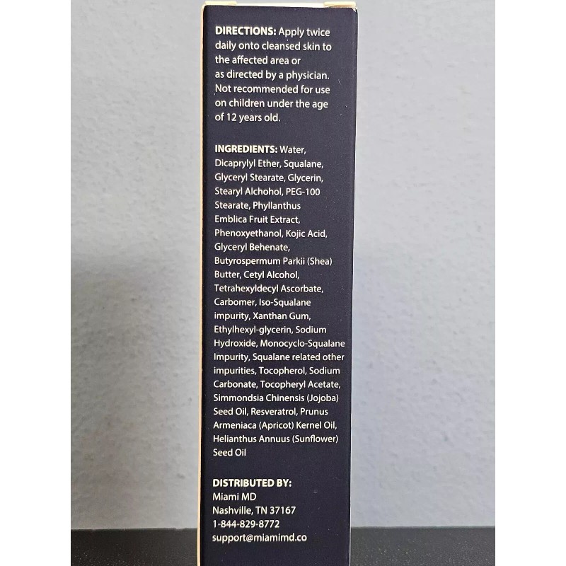 MiamiMD Miami MD/MiamiMD Face & Hands DARK SPOT CORRECTOR -